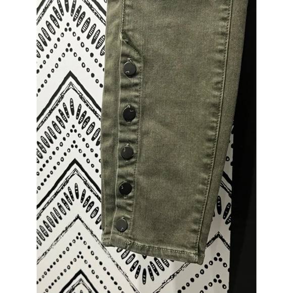 J Brand Suvi Button Ankle Skinny Jeans in Jungle Size 27 - Picture 8 of 11